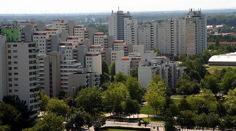 Tenever Blick von der Neuwieder Str. 23