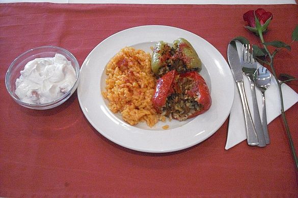 Gefüllte Paprika